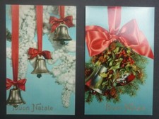 2 MERRY CHRISTMAS POSTCARDS -