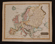 EUROPA ANTICA CARTA GEOGRAFICA