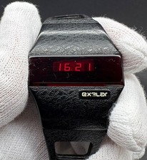 Orologio vintage Exelar led