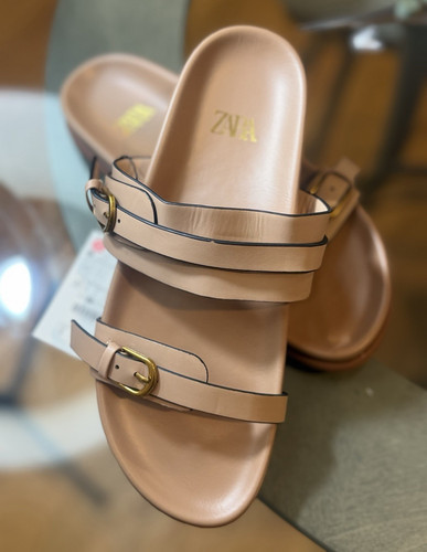 Sandali donna zara beige - sandali,