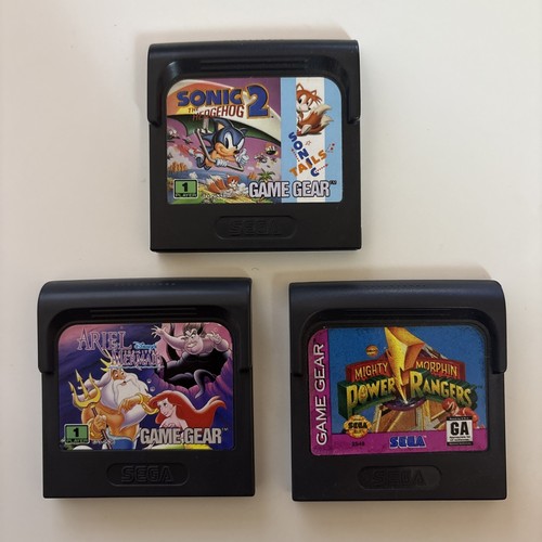 Sega game gear lot - game, 3
