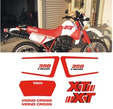 YAMAHA XT350 XT 350 adesivi