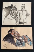  2 vecchi     disegni,  su