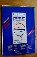 Plakat Pferd 1989