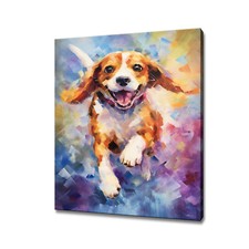 Beagle cane dipinto animale