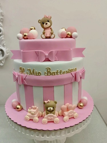Torta scenografica rosa - scenografica,
