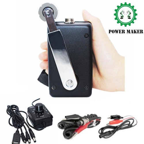 Hand crank generator - crank,