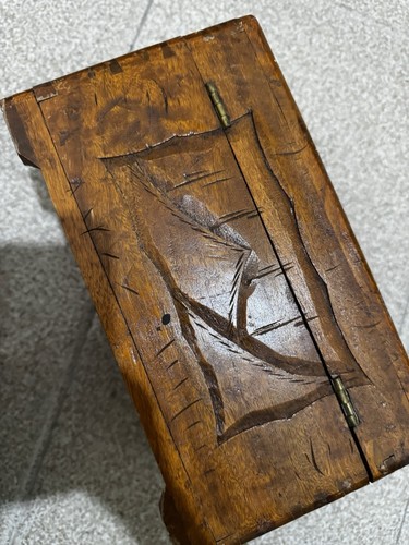 Baule legno antico - baule,