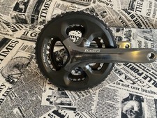 Guarnitura Shimano Tiagra Fc-4700 2X10v, 52/36 Denti, 175 Mm, Nero, Per Ciclism