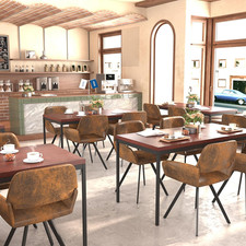 Pratico Tavolo Da Caffetteria Scuola | 120 X 70 X 75 Cm | Robusto Pannello in MD