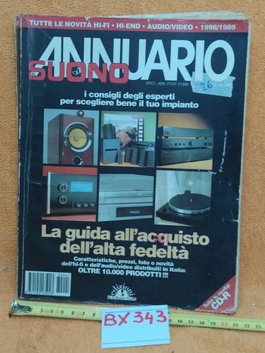 Annuario suono 1998 11989 - ''suono'', 1998-11989