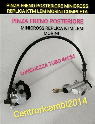 Pinza pompa freno posteriore - pinza,
