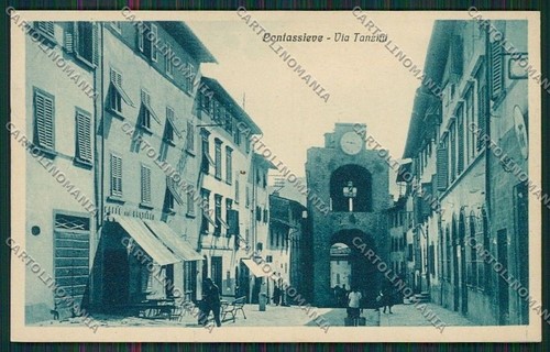 Firenze pontassieve cartolina - pontassieve,