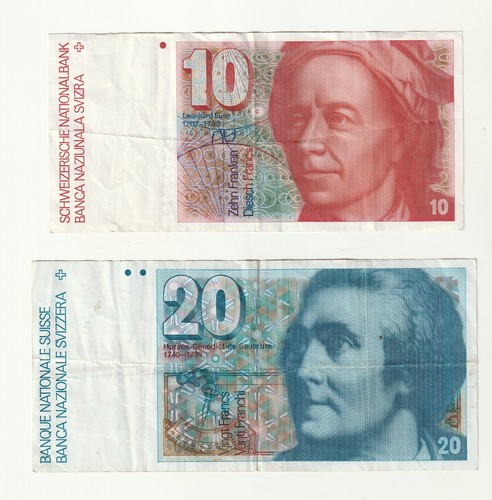 Svizzera e 20 franchi - -,