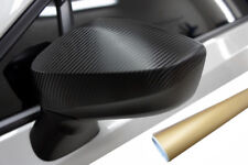 Premium Specchio Specchietto Tappo Design Pellicola Oro Opaco per Molti Veicoli