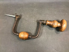 Antico Albero Mandrino Manuale Trapano Attrezzo Di Falegname Ebanista