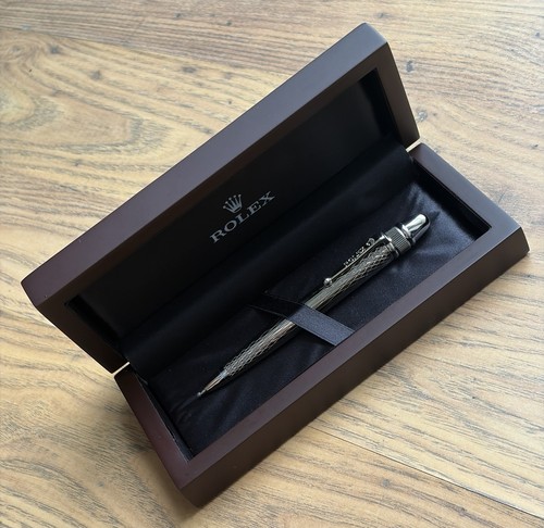 Rolex silver bullet grid shape - silver,