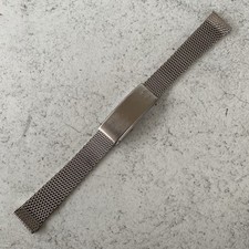 Bracciale Vintage Omega 1120/116 n.27 Maglia Squalo Acciaio Milanese Chronostop