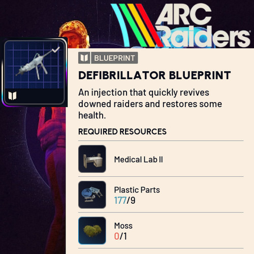 Arc raiders blueprints - blueprints,