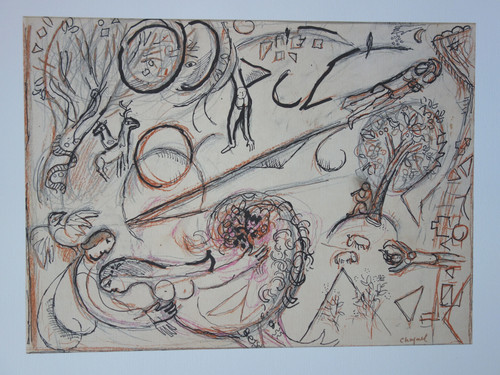 Marc chagall cantique - marc, des