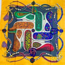 Sciarpa di seta Hermes 88 cm