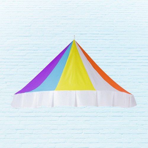 Tenda letto arcobaleno culla - letto,