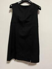 Tubino Made in Italy con Spacchetti sul d'avanti Taglia 44 Colore Nero 