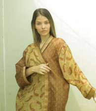 Pura Seta Corto Kimono