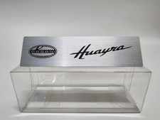 Targa nome in metallo 1/18 Pagani Zonda Huayra Utopia per Autoart Almost Real Peako