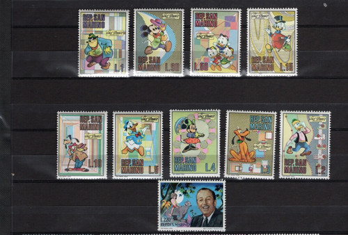 Set francobolli san marino mnh - francobolli,
