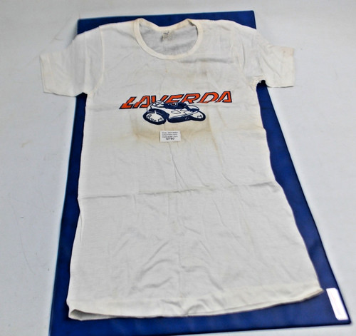 1980 laverda shirt white - laverda,