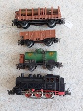 Marklin Trenini Anni '50 Convoglio Merci Interamente In Metallo/ghisa