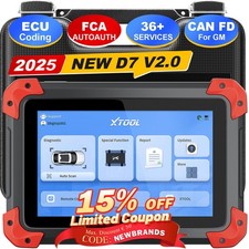 XTOOL D7 V2.0 tutto il sistema