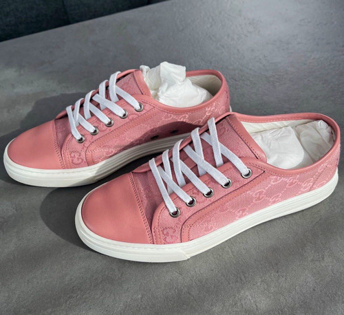 Gucci sneaker donna basse rosa