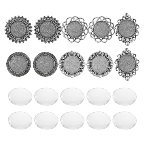 20mm round base rings with - 10,