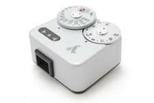 [Top MINT] Voigtlander VC Meter ARGENTO Light Meter montaggio a scarpa esposizione GIAPPONE