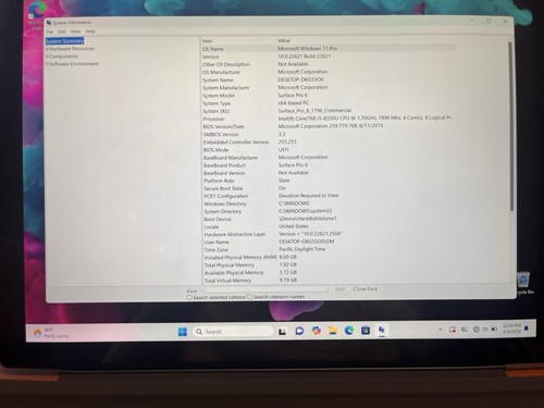 Microsoft surface pro 3 - 6, 12,3"