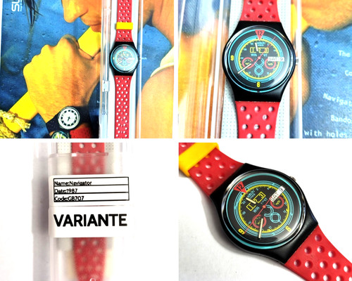 Swatch gent variante - variante, nos