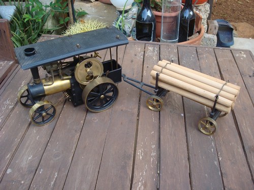 Wilesco trattore vapore con - ,