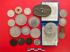 Monete Germania Giappone USA Svizzera Etiopia Austria UK Spagna Finlandia ecc.