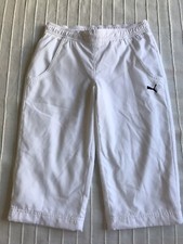 Puma Pantaloni 3/4 Tuta Bermuda Bambino Allenamento Tg. M 9/10 Anni 140cm