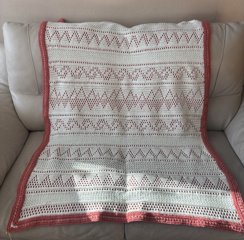 Bellissima coperta fatta - , a