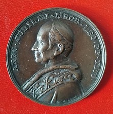 Papa Leone xiii medaglia straordinaria anno giubilare nomina cardinale Parocchi