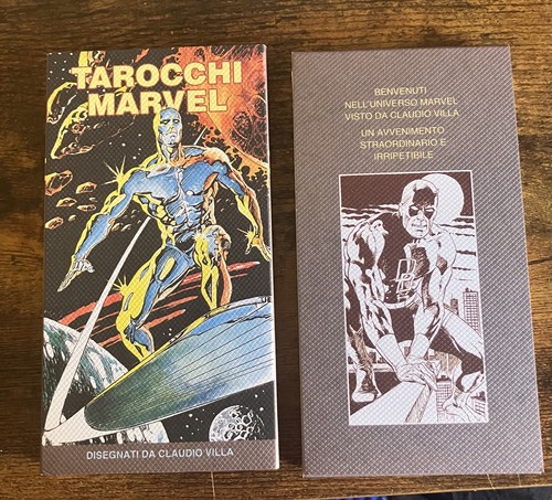 Mazzo tarocchi marvel 1995 - tarocchi,