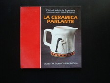 Catalogo La Ceramica Parlante Albisola Superiore Museo Trucco pubblicità