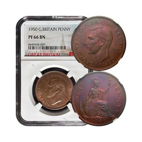 Gran bretagna 1950 penny - gran, 1950,