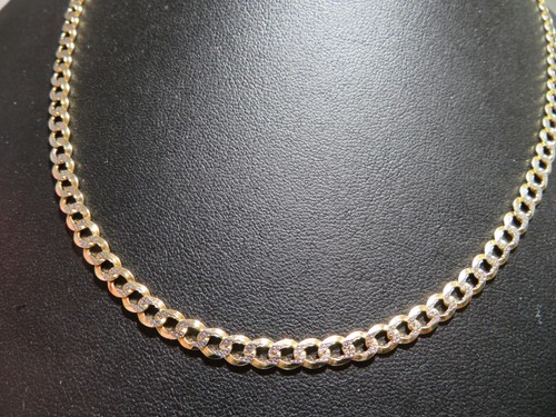 Catena maglia cubana - cubana, oro