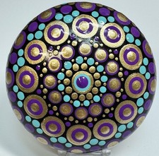 Mandala 3" - Pietra fatta a