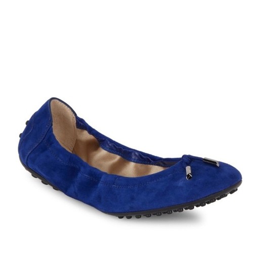 Ballerine tods blu scamosciate - ballerine,