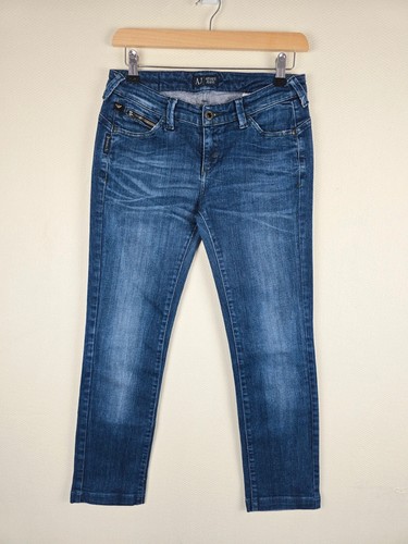 Armani jeans donna blu denim - jeans,
